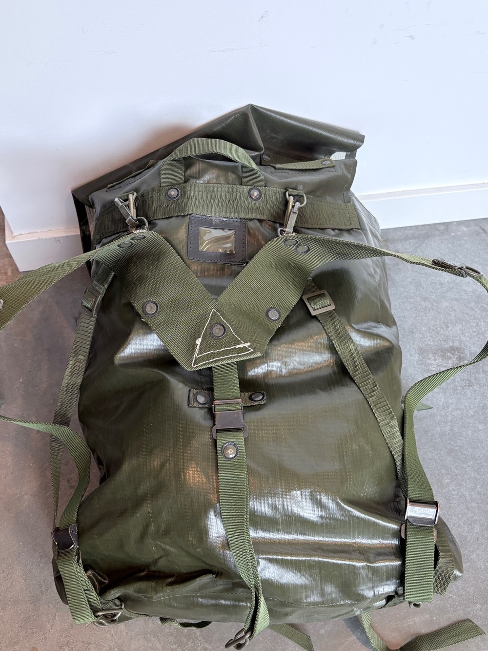 Olive Green Czech Army M85 backpack